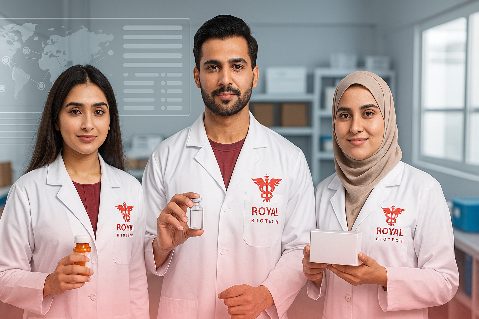 RoyalBiotech pharmaceutical distribution and logistics excellence